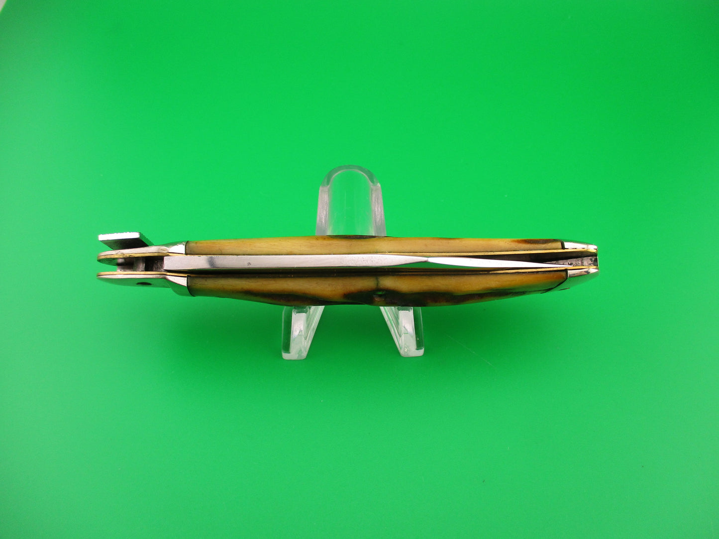 JAEGER BROS MARINETTE, WIS Stag Vintage Automatic knife Aerial Knife Co