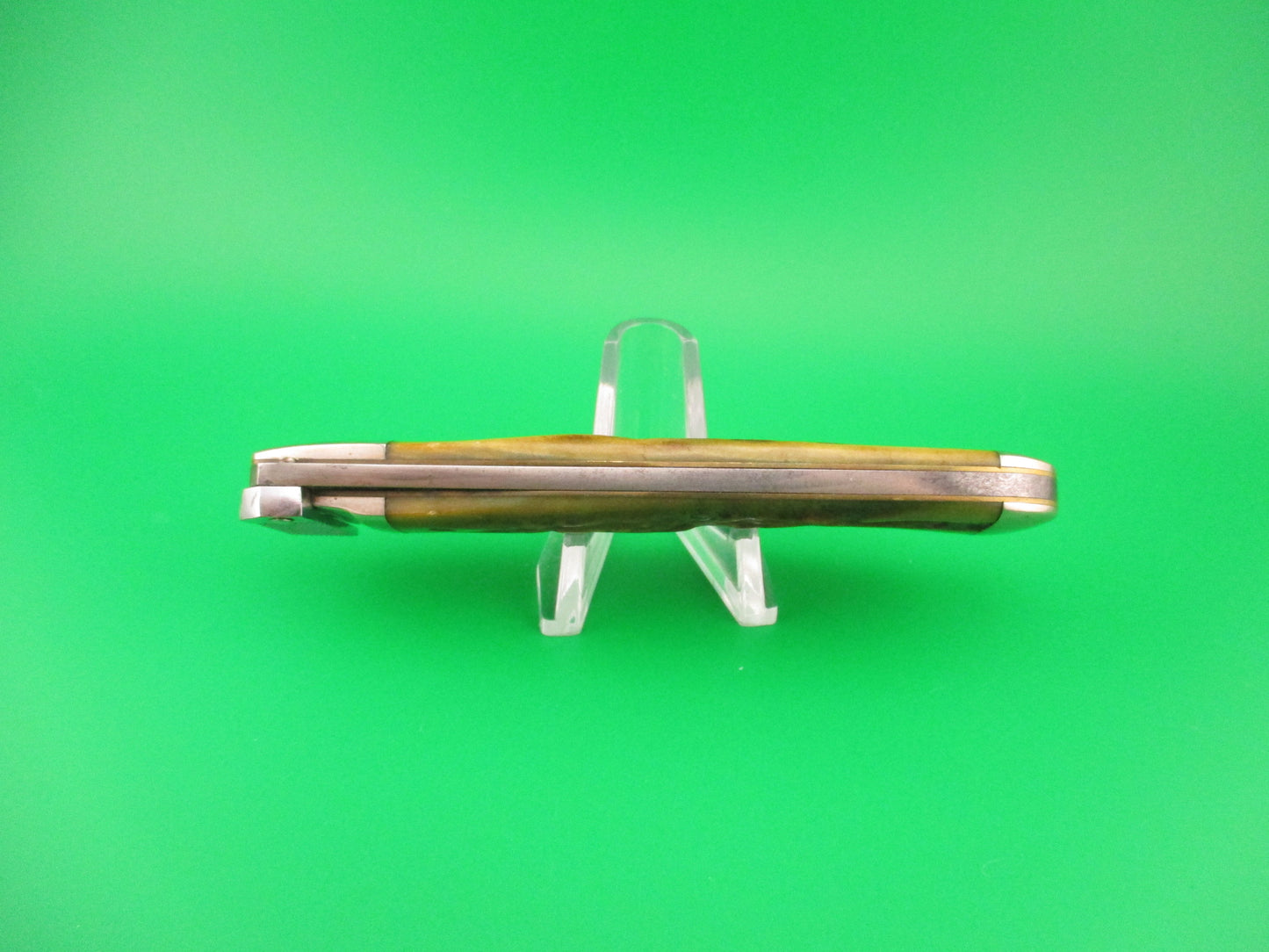 Aerial AC MFG Co Marinette, WIS Stag Lever K112 switchblade knife