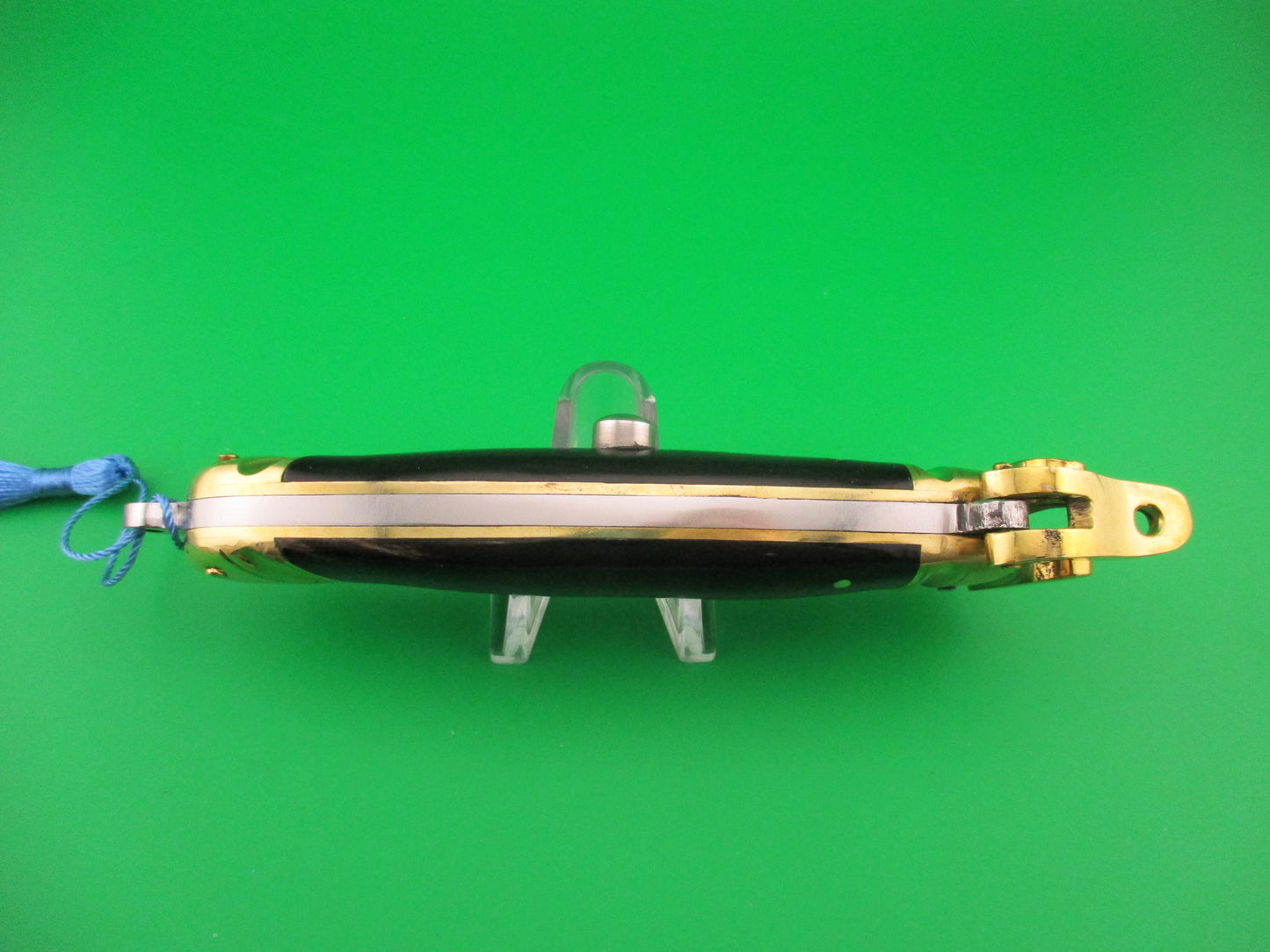OZ 23cm Scarperia Tonerini Italian Inspired Fulcrum Shell puller Custom Automatic Knife