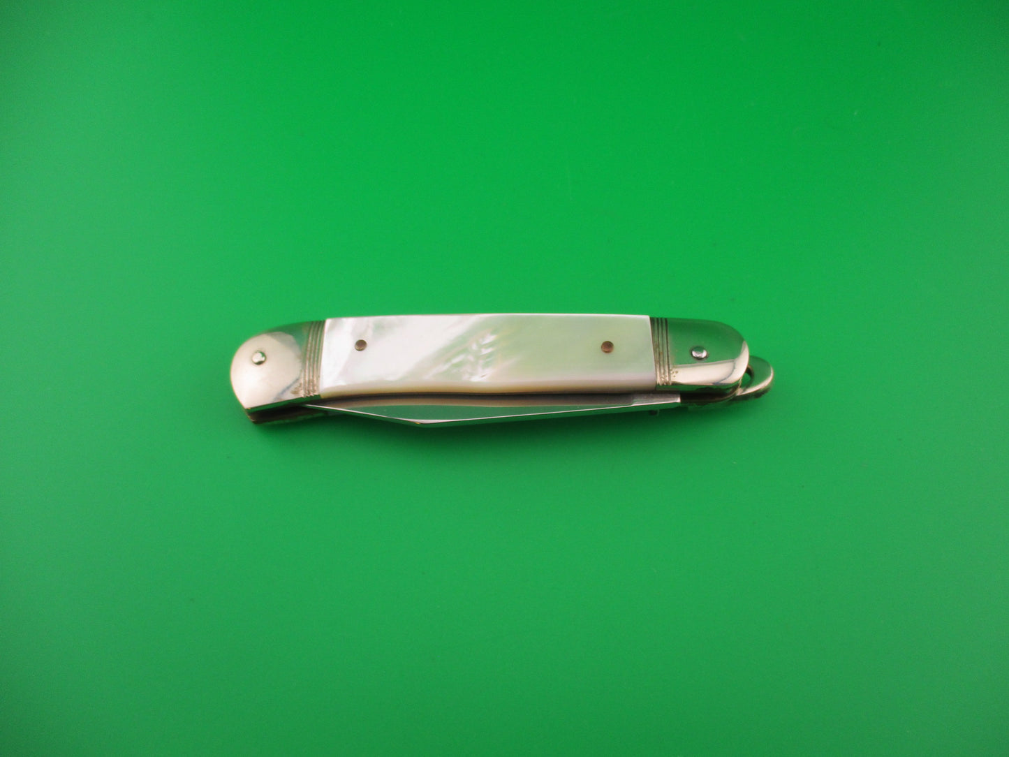 Hubertus SOLINGEN 10cm German Lever Pearl automatic knife