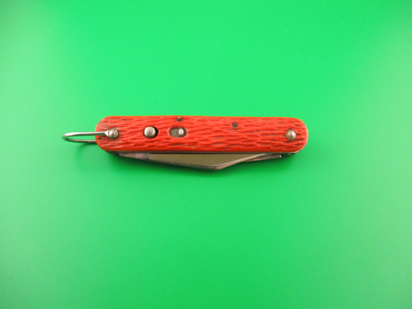 Schrade Walden vintage MC1 Orange military paratrooper switchblade