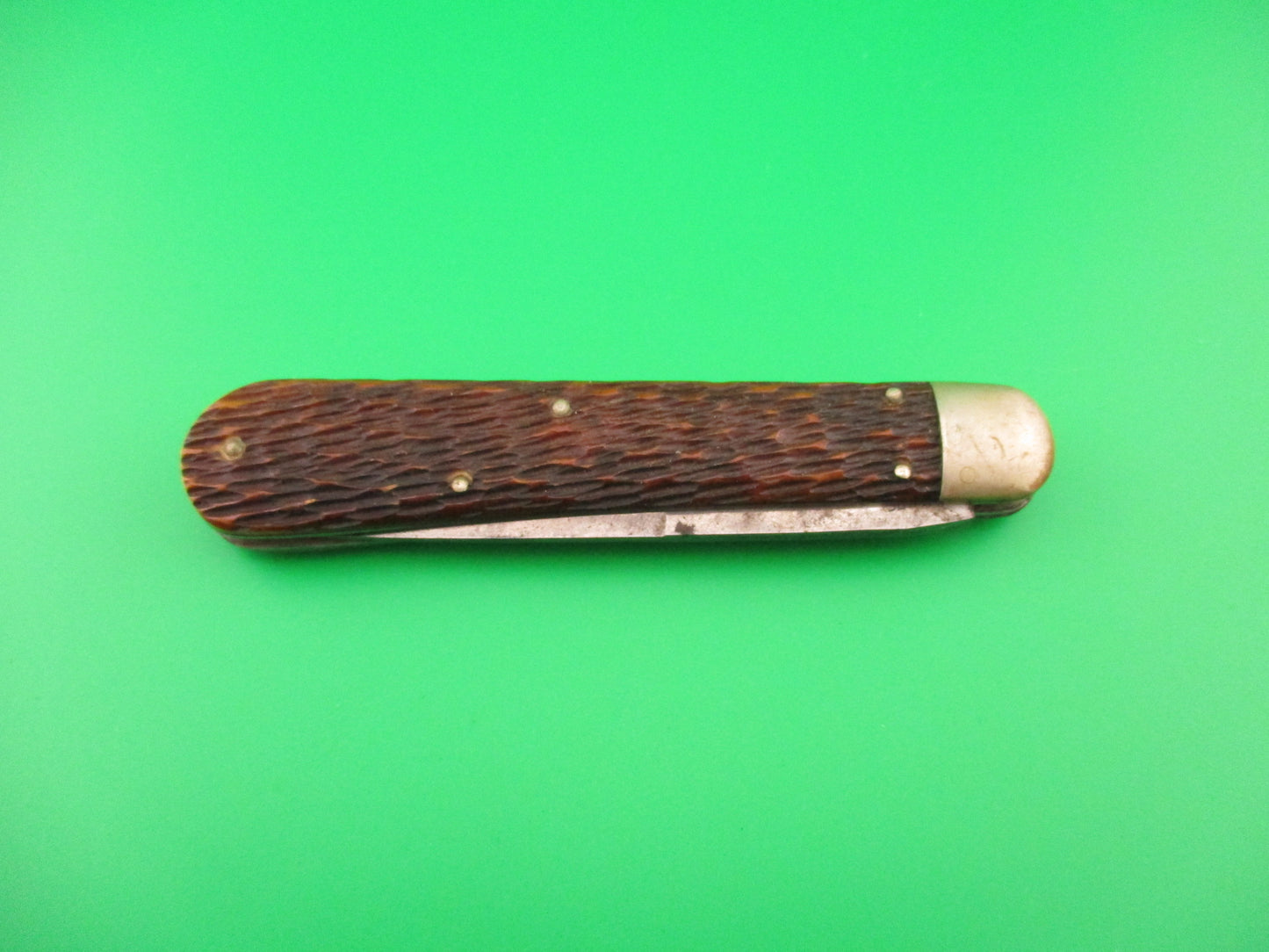 SCHRADE CUT CO 1613 3/4 Saber Grind Hunter WARNER BROS Movie Prop Knife