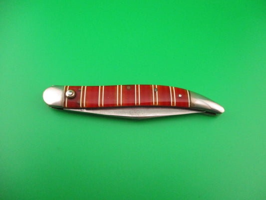 QUEEN JET 25 Candystripe 1950s Vintage Automatic knife Titusville, PA