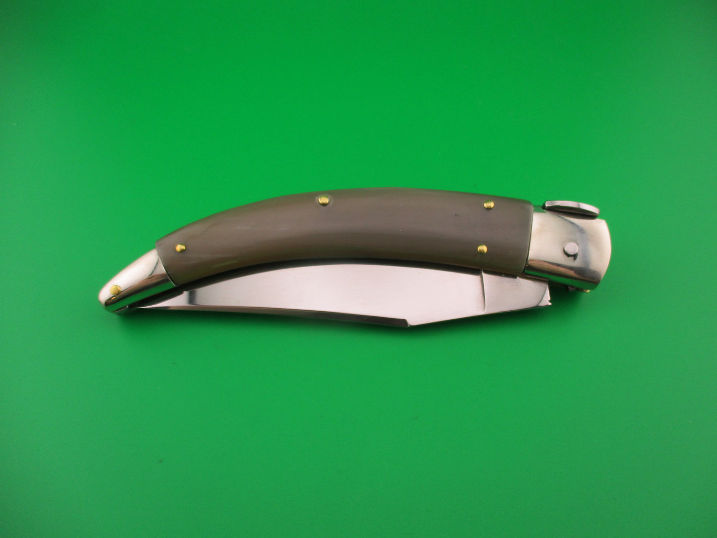 RENZO PASCOTTO MANIAGO 27cm Italian Catalana Picklock Horn automatic knife