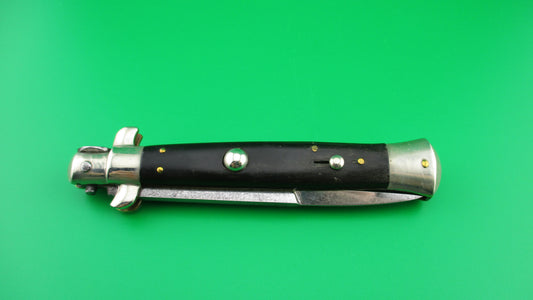 Sterile (unmarked) 23cm Italian Picklock Vintage 1950s automatic knife bayonet blade