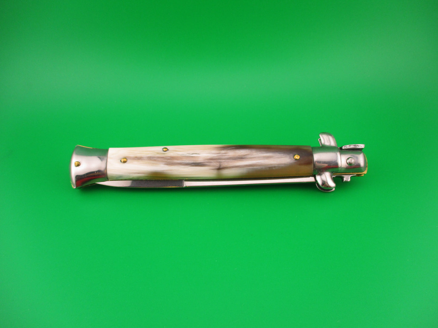 STILETTO ITALY 27cm Italian Stiletto Bayonet Caramel Cream automatic knife