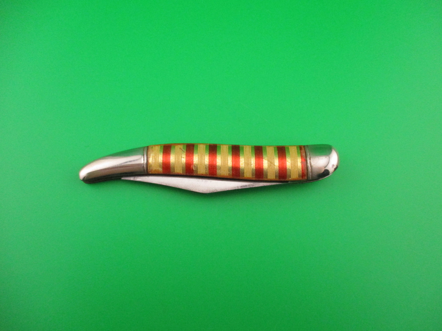 IMPERIAL JM90PBC Toothpick Gold Foil Vintage 1950s Automatic knife