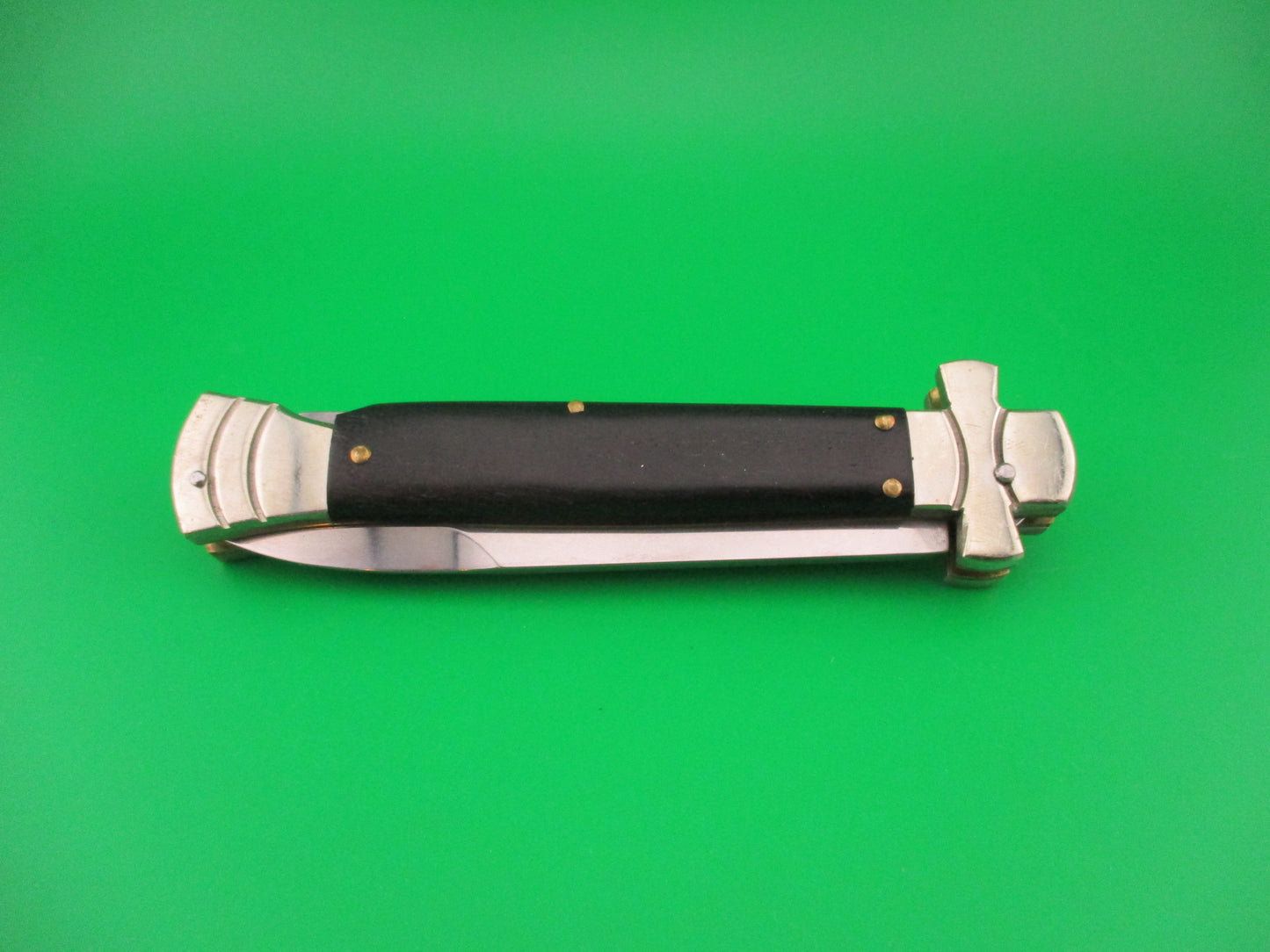 AGA CAMPOLIN MANIAGO ITALY 23cm Italian Ebony Maltese 2014 Lockback automatic knife
