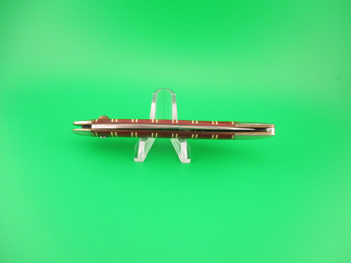 QUEEN JET 25 Candystripe 1950s Vintage Automatic knife Titusville, PA
