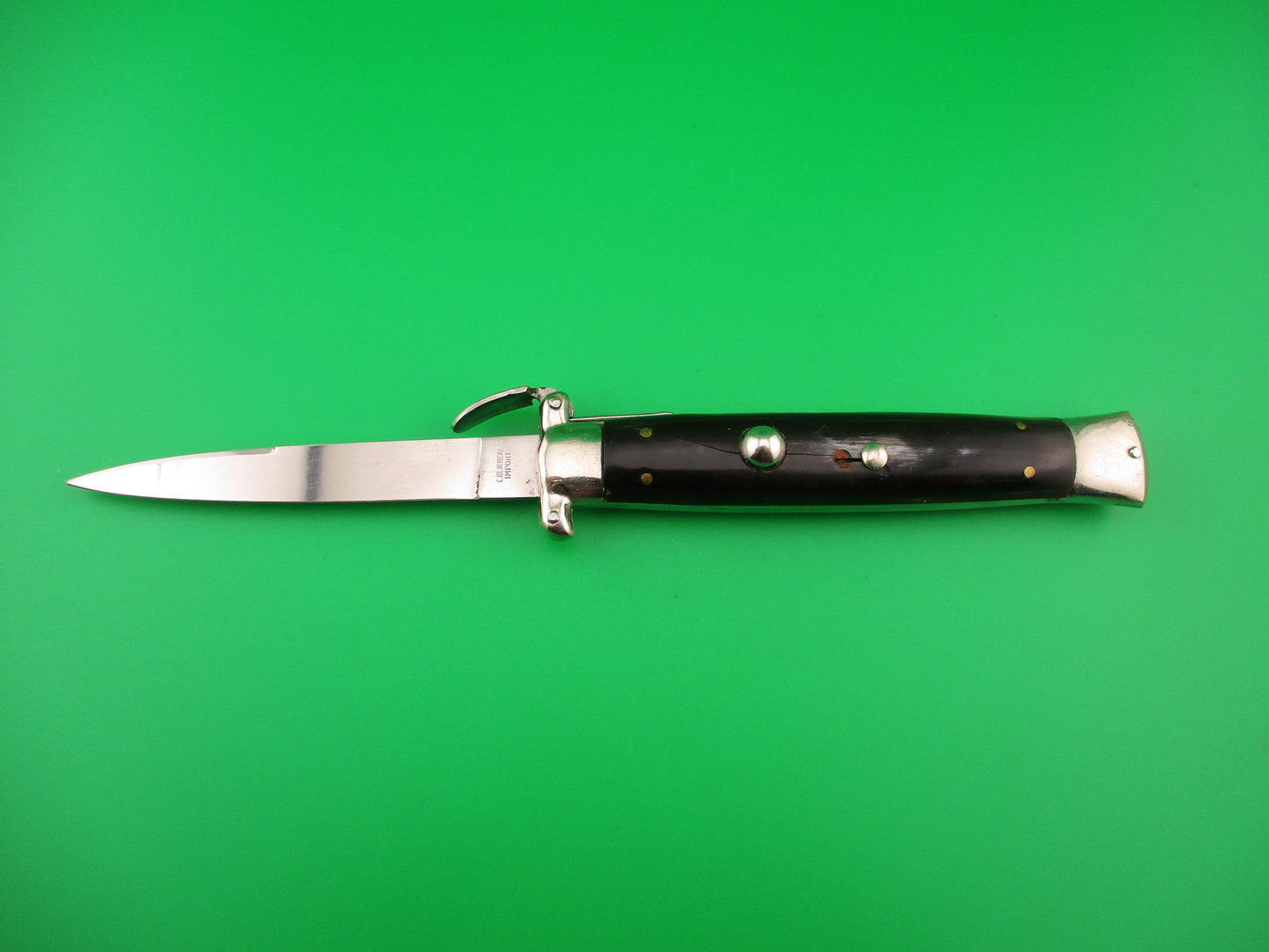 z C JUL HERBERTZ 21cm 1960s Italian Trapdoor OTF switchblade knife
