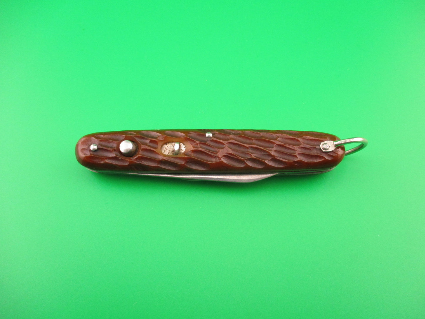 PRESTO Girl Scout knife & box Vintage early 1940s automatic knife official