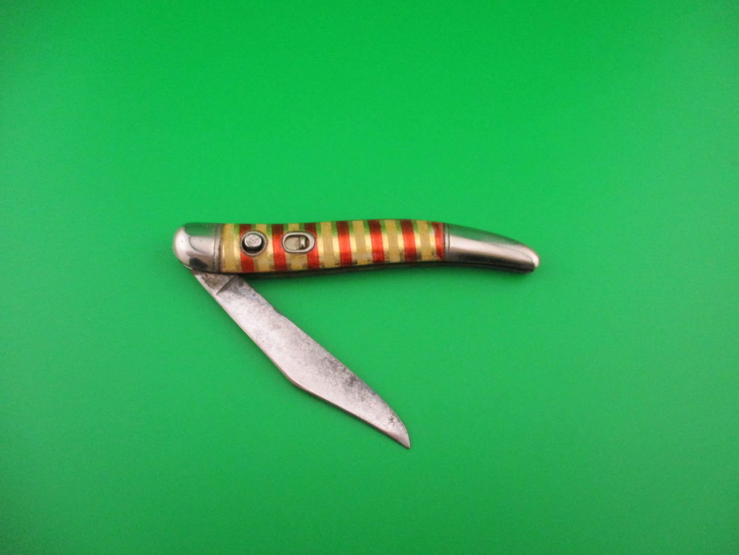 IMPERIAL JM90PBC Toothpick Gold Foil Vintage 1950s Automatic knife