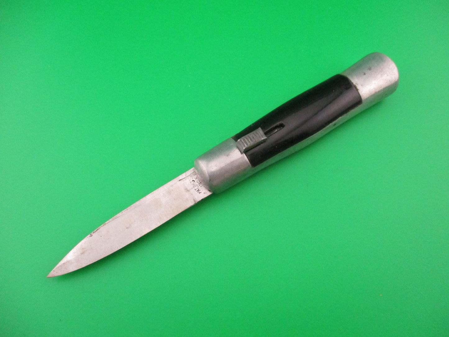 PAT 96750 INOX 18cm Spanish Black Albacete OTF Aluminum automatic knife