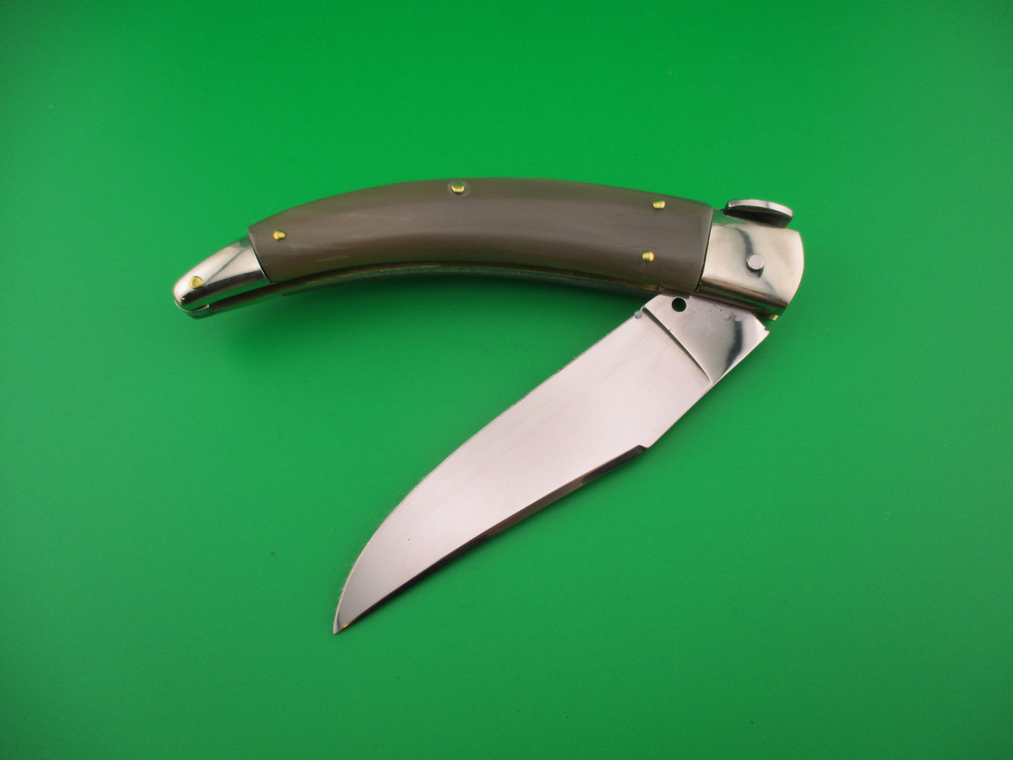 RENZO PASCOTTO MANIAGO 27cm Italian Catalana Picklock Horn automatic knife