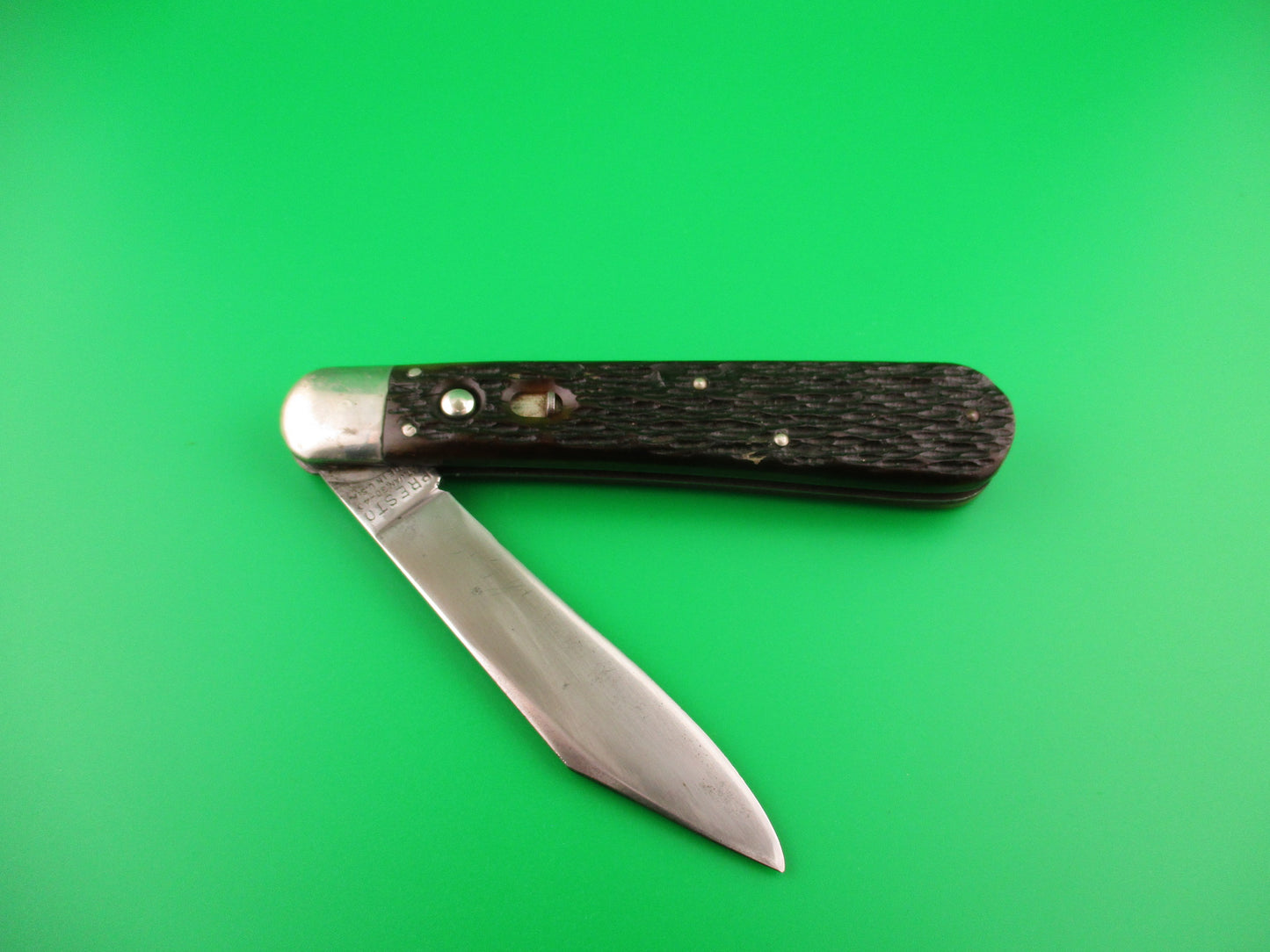 PRESTO Hunter Bone vintage automatic knife pattern #3000