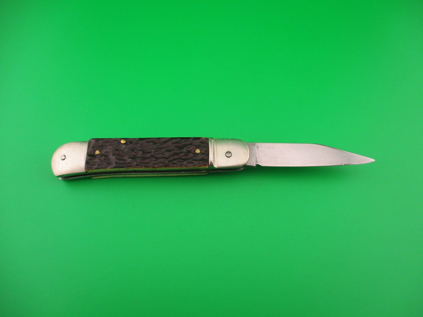 SOLINGEN CUTLERY B SVOBODA GERMANY 10cm German Lever SPRINGER automatic knife