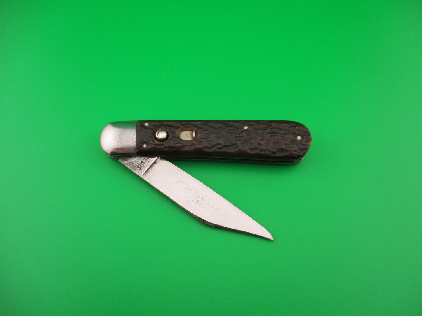 REMINGTON 2303 Scout Vintage 1940s Bone switchblade knife