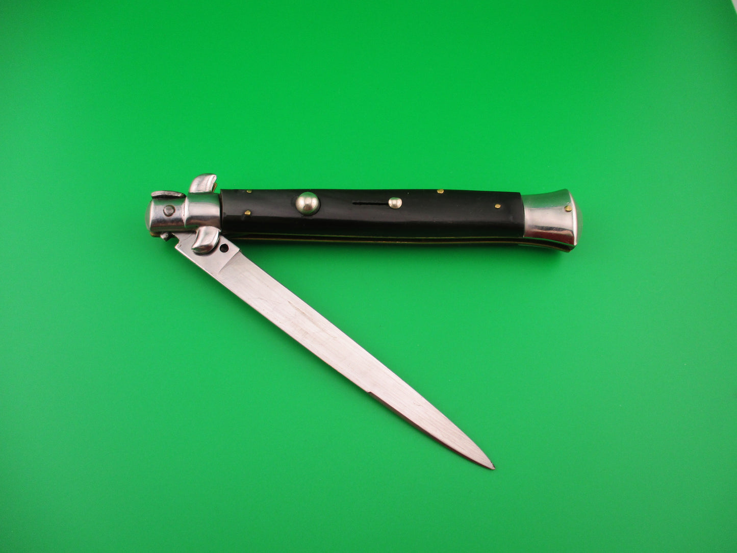 WANDY INOX 28cm Italian Stiletto Vintage swivel bolster switchblade knife