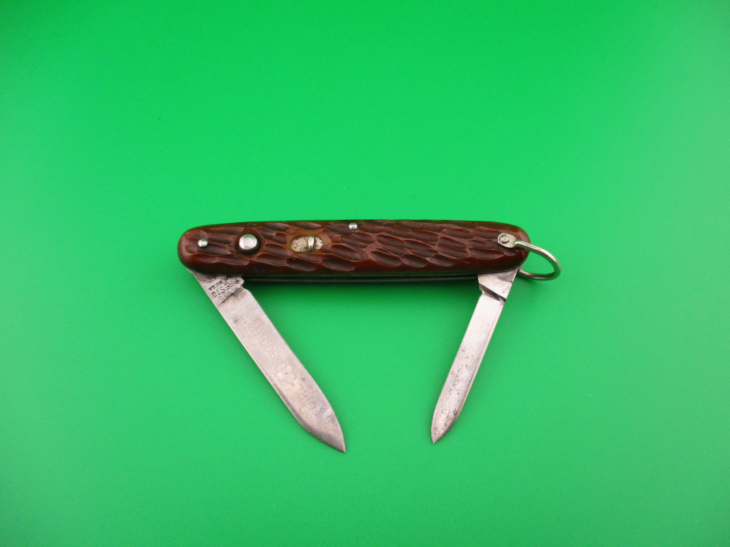 PRESTO Girl Scout knife & box Vintage early 1940s automatic knife official