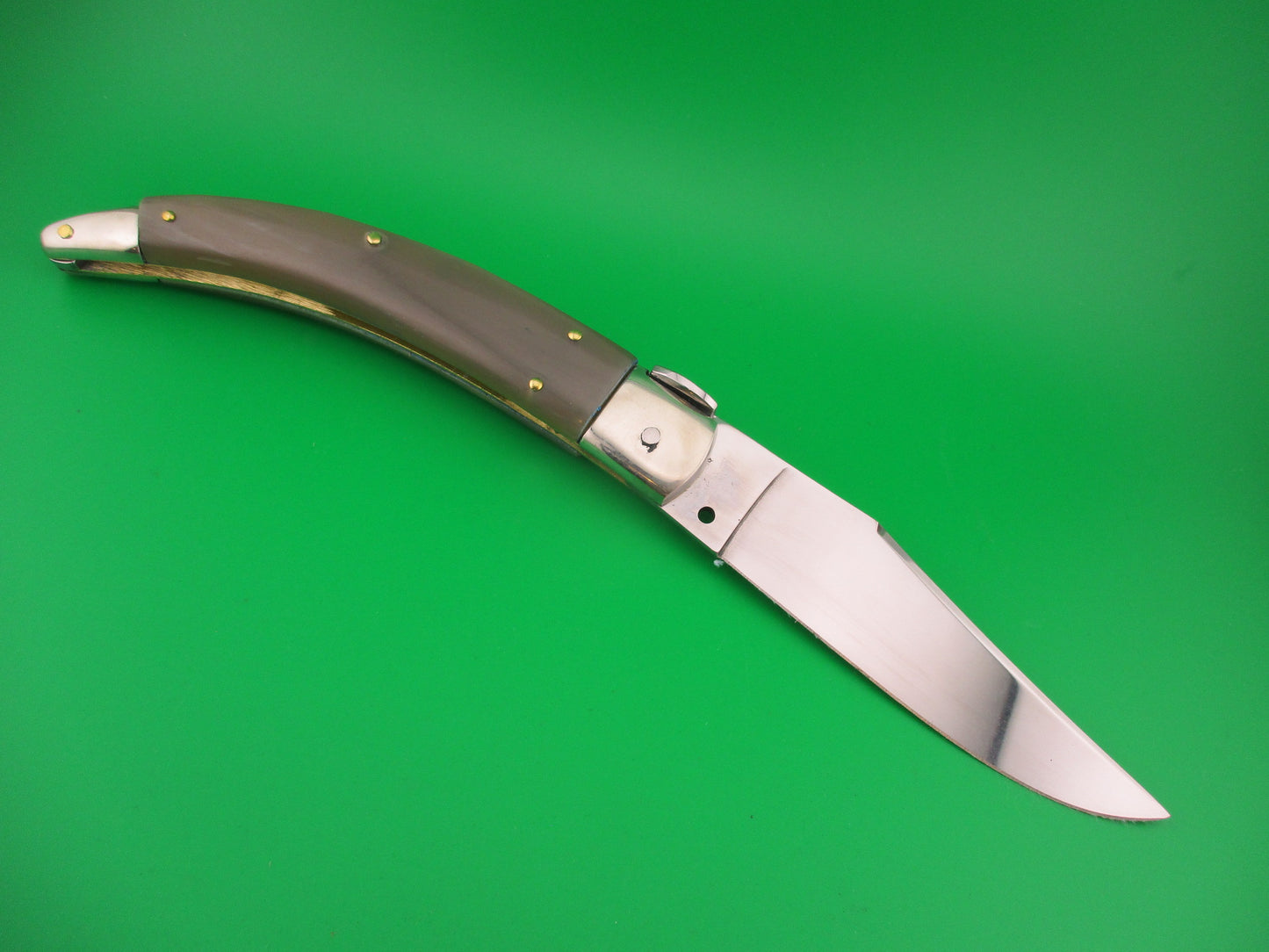 RENZO PASCOTTO MANIAGO 27cm Italian Catalana Picklock Horn automatic knife