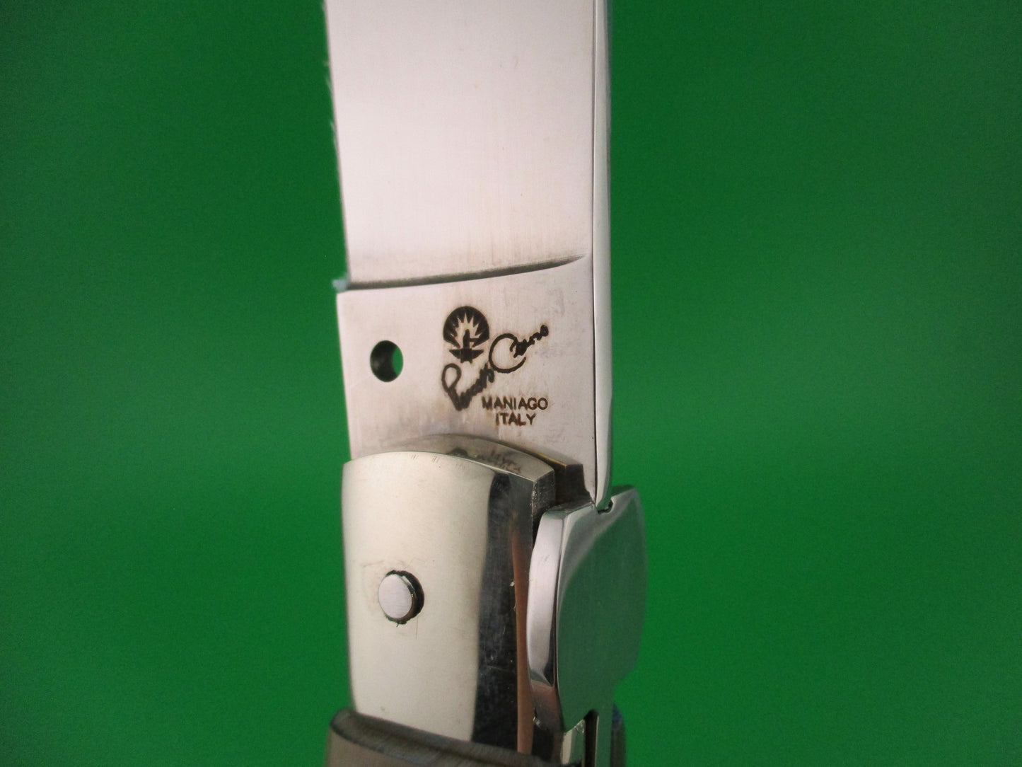 RENZO PASCOTTO MANIAGO 27cm Italian Catalana Picklock Horn automatic knife