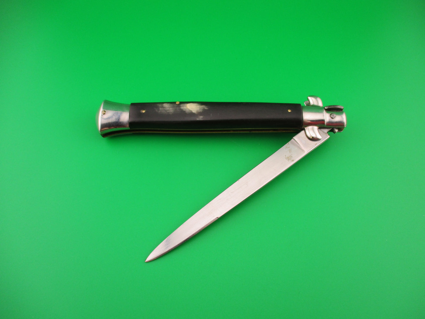 WANDY INOX 28cm Italian Stiletto Vintage swivel bolster switchblade knife