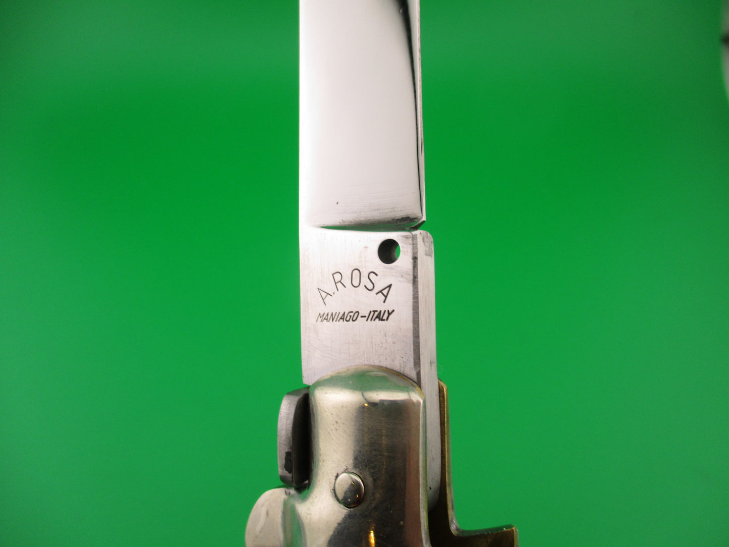 AROSA MANIAGO ITALY DM 33cm Italian Picklock Wasp body Black & white Horn automatic