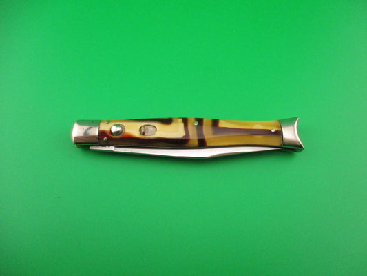 KEEN KUTTER #KS102 Fishtail Butter & Molasses Switchblade knife by Schrade