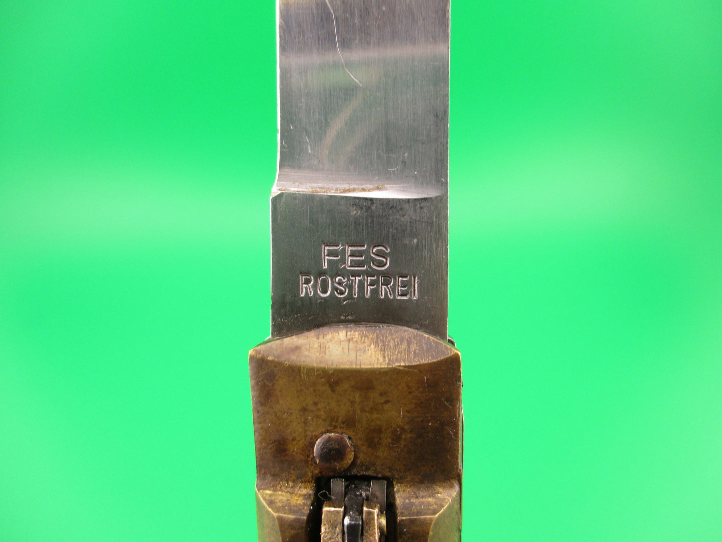 FES ROSTFREI 19cm Japanese Bullfighter Dragon Lever vintage automatic knife