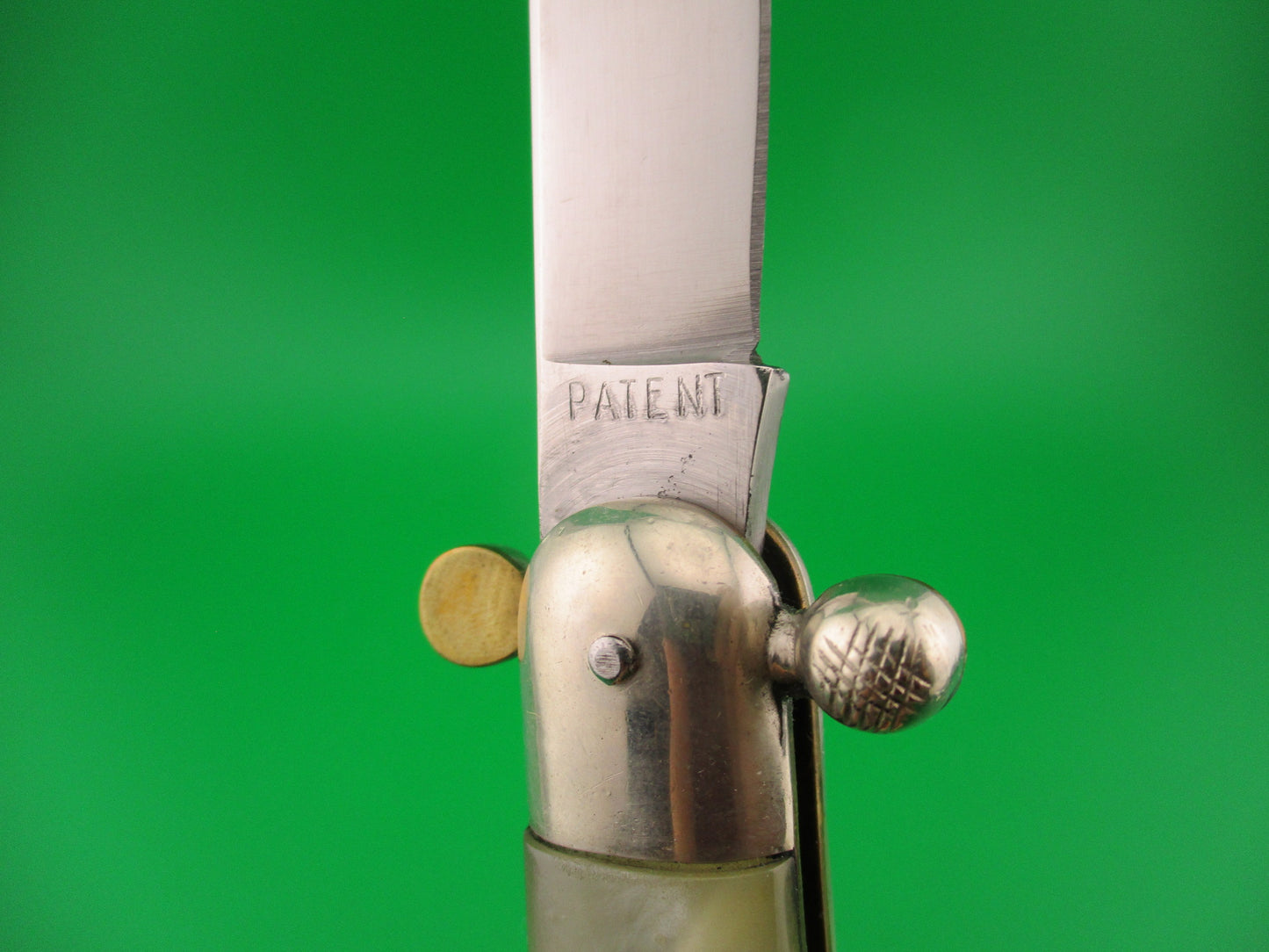 RAPID SZL ROSTFREI 25cm Italian Knob open manual Pearlex vintage knife