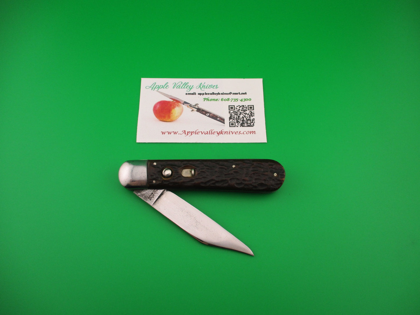 REMINGTON 2303 Scout Vintage 1940s Bone switchblade knife