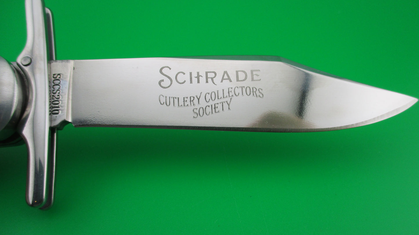 SCHRADE CUT CO SCC2010 Collector Society Giveaway Hunter's Pride copy knife NIB