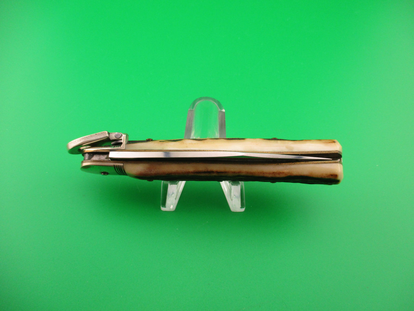 Hubertus 10cm German Lever Bare head (shadow) Stag automatic knife