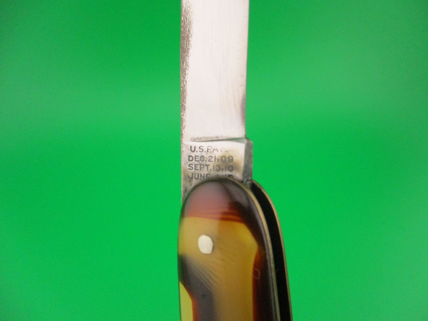LL Bean Single 3 3/8" Cigar Single Butter & Molasses switchblade & catalog