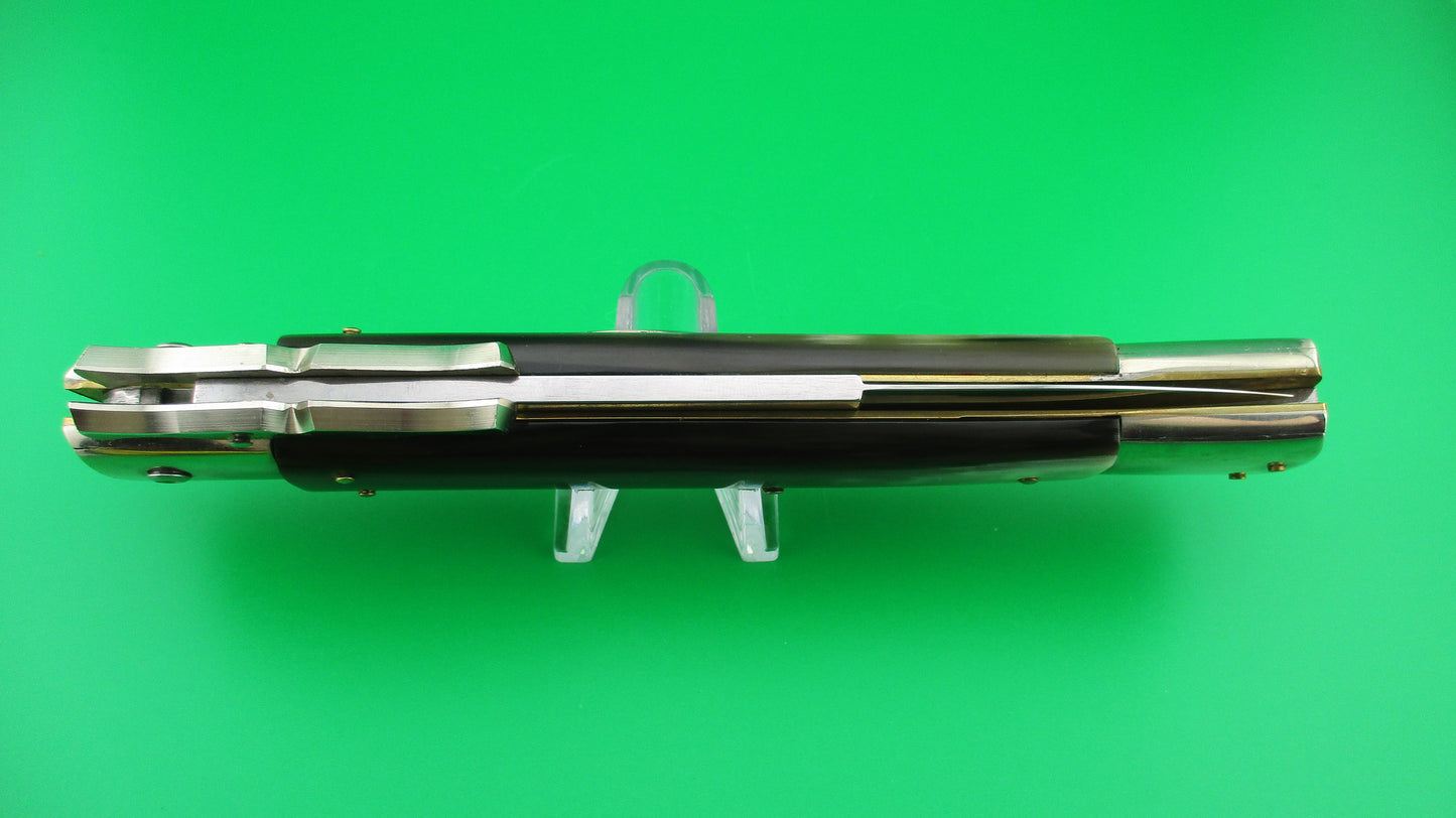 z AGA CAMPOLIN 33cm Italian Batwing Shield button automatic knife