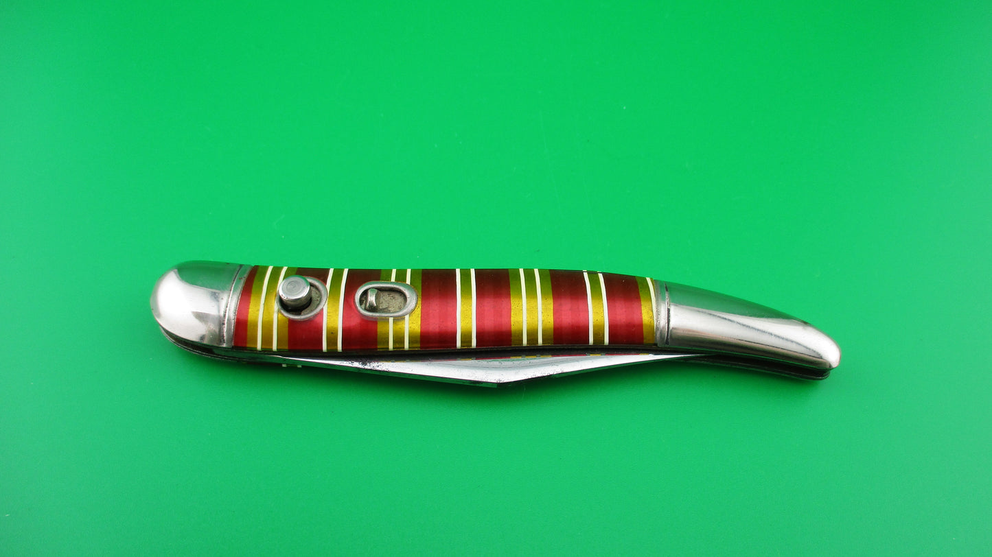 z IMPERIAL Toothpick Candystripe Vintage switchblade knife JM90PBC