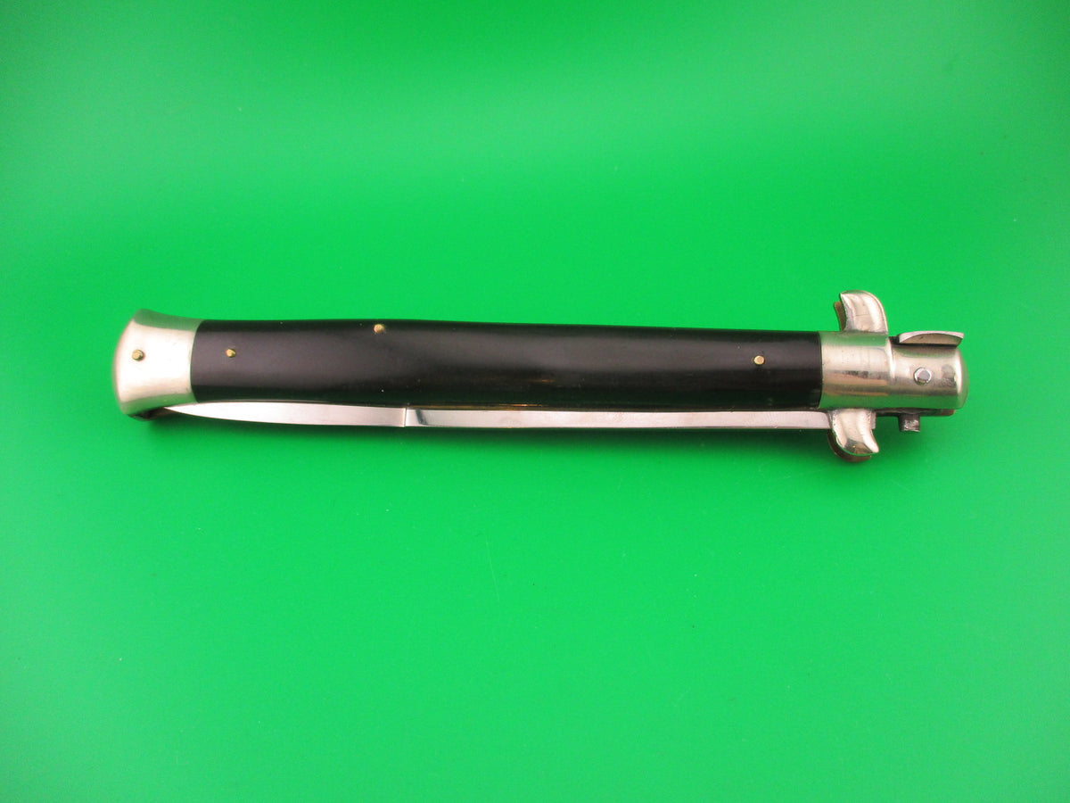 M ITALY INOX 33cm Italian Picklock Horn Vintage 1950s automatic knife 5mm