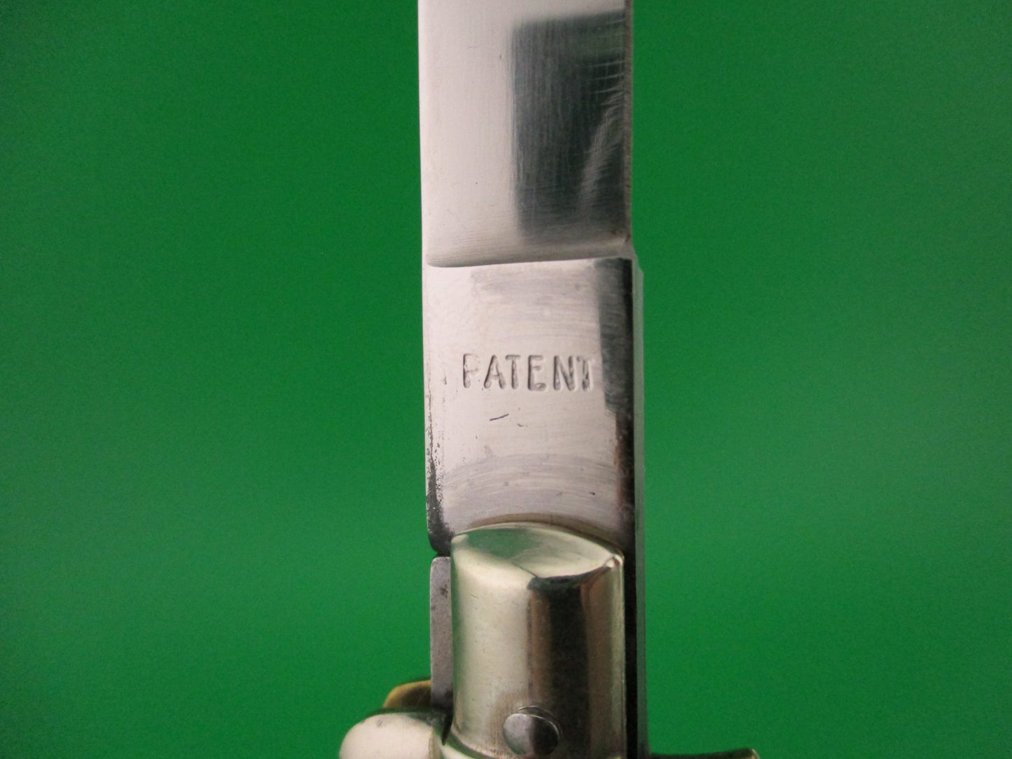 Rostfrei (slant) 4 PATENT 20cm Italian BoBc Vintage 1960s Stag automatic knife