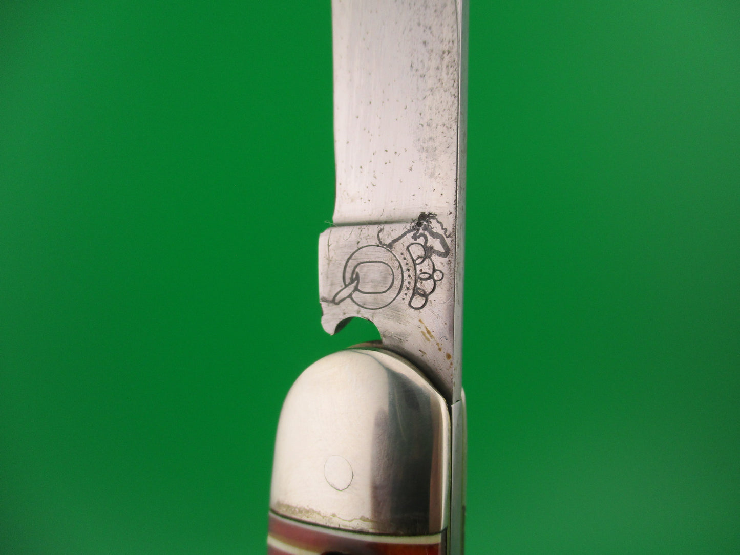 QUEEN JET 25 Candystripe 1950s Vintage Automatic knife Titusville, PA