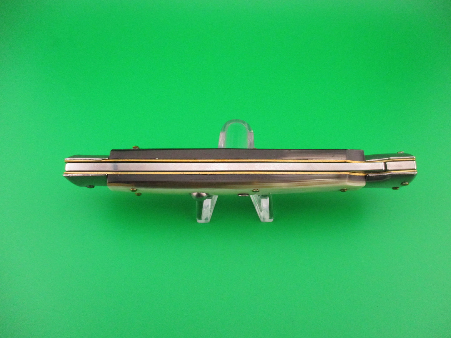 FRANK B ITALY D.M. Dolphin 28cm Italian Swing Guard Brazilian horn automatic knife
