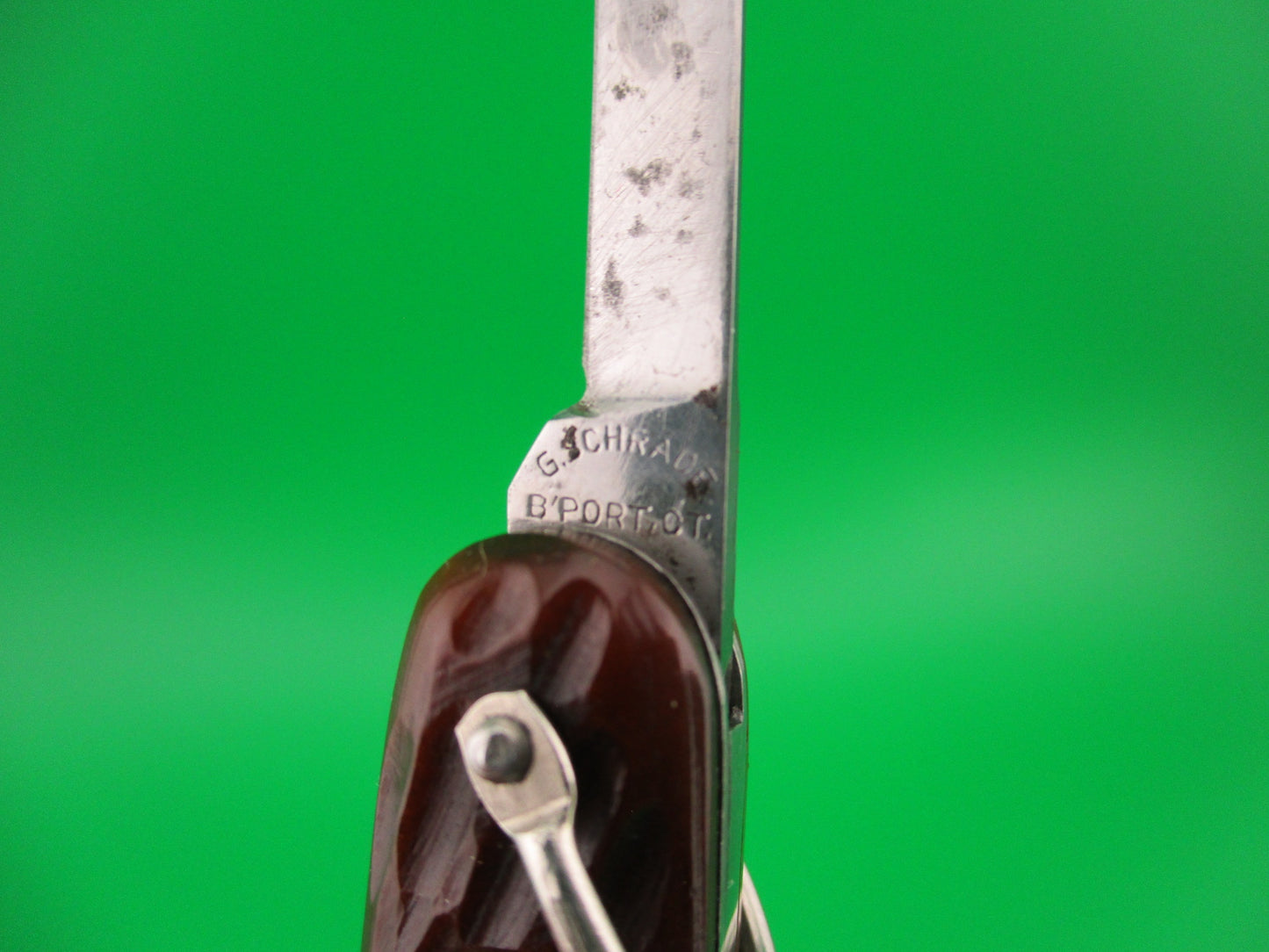 PRESTO Girl Scout knife & box Vintage early 1940s automatic knife official