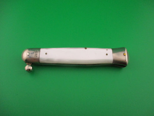 Stainless Steel ITALY 22cm RAPID Italian Pearl Knob Flip Open Vintage manual knife
