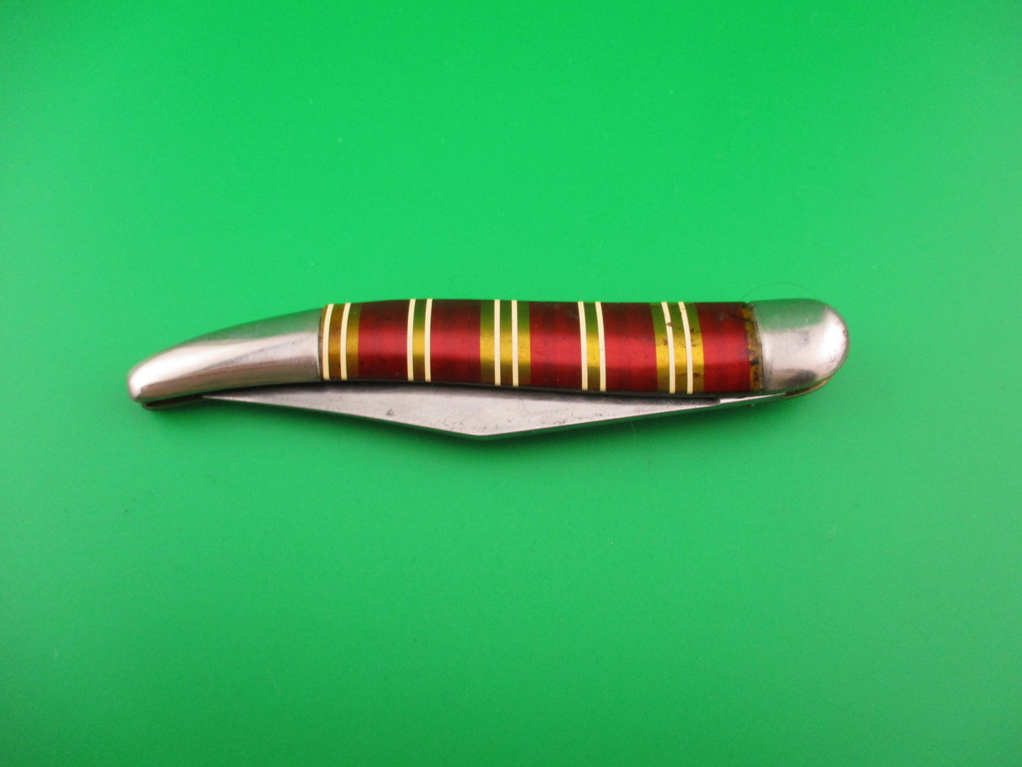 Hammer Brand Imperial toothpick Candystripe vintage 1950s switchblade knife