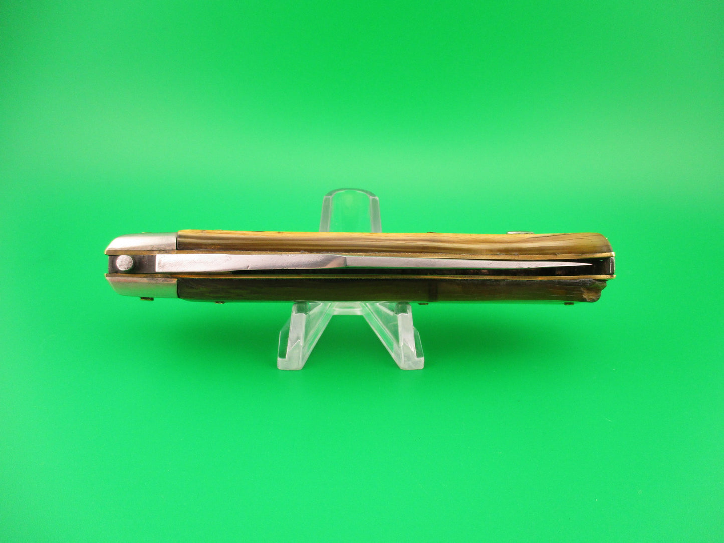 Latama ITALY 22cm Italian Picklock Oval button Camper vintage 1950s automatic knife