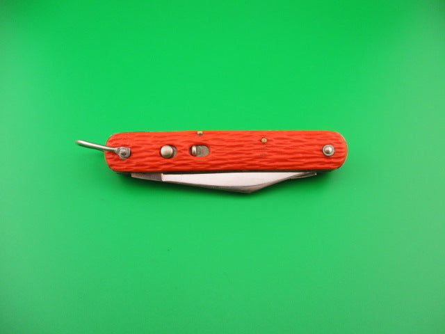 Schrade Walden vintage MC1 Orange military paratrooper switchblade