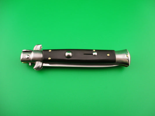 QJD Rostfrei (slant) 22cm Italian Stiletto swivel bolster vintage automatic knife