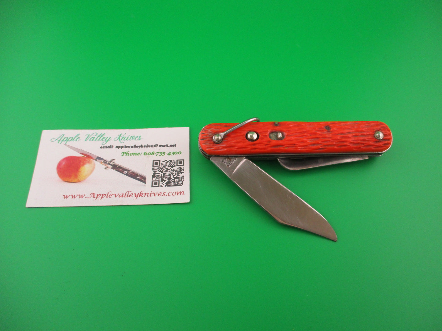 Schrade Walden vintage MC1 Orange military paratrooper switchblade