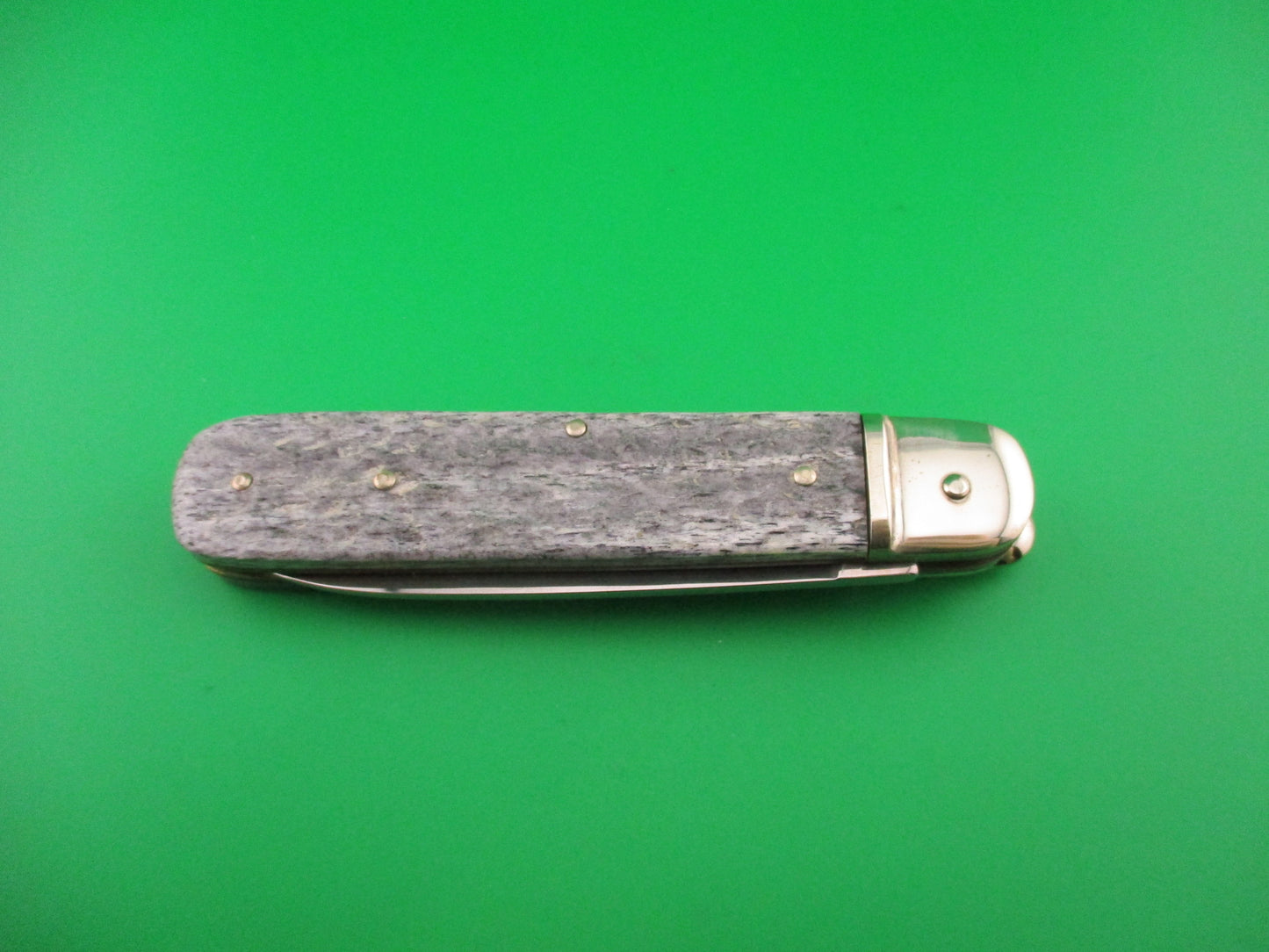 BOKER TREE BRAND CLASSIC 712 11cm German Lever automatic knife Gray bone