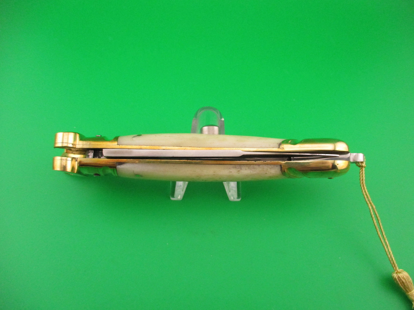 OZ 23cm Scarperia Tonerini Italian Inspired Fulcrum Shell puller Custom Automatic Knife