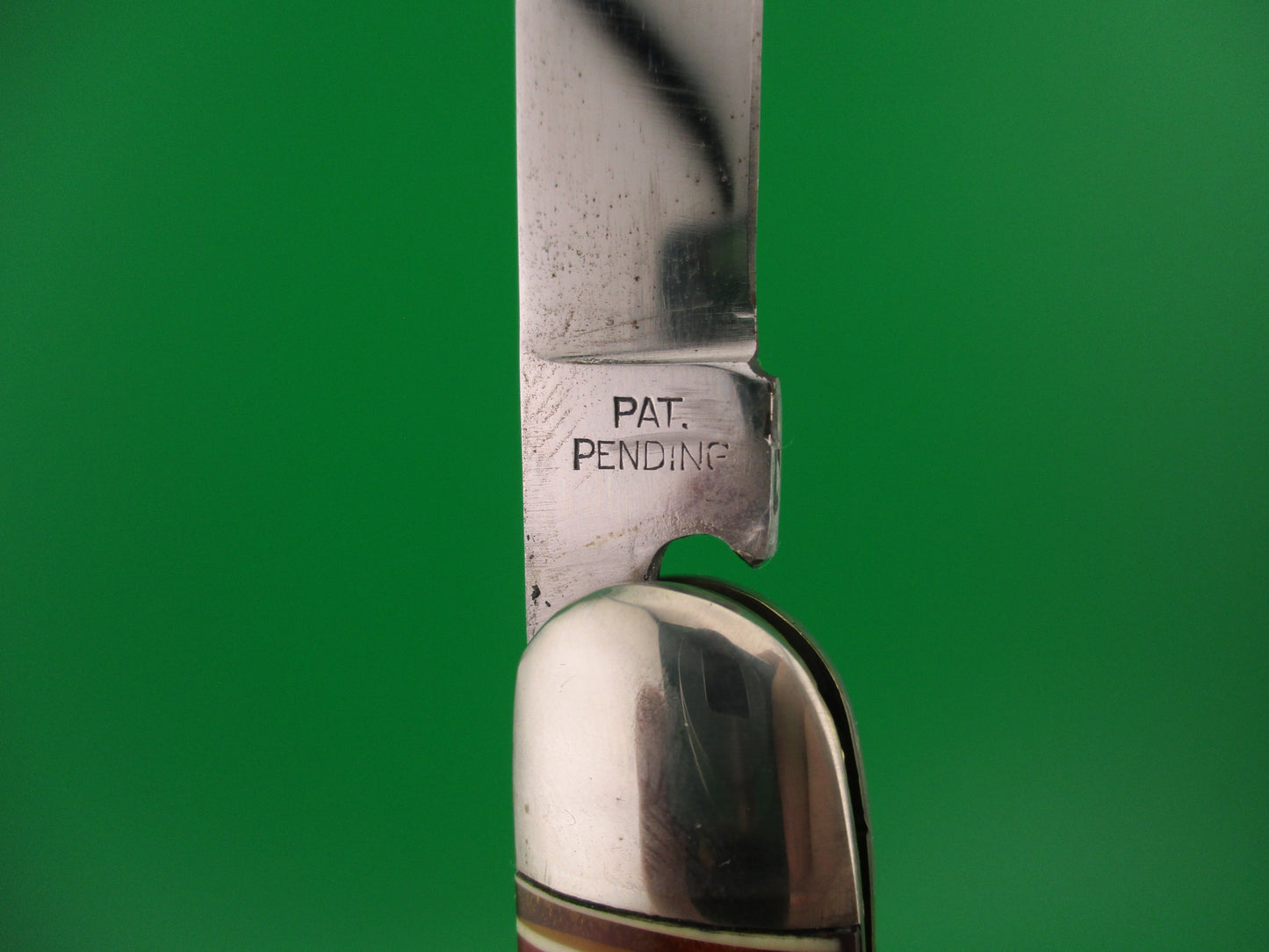 QUEEN JET 25 Candystripe 1950s Vintage Automatic knife Titusville, PA